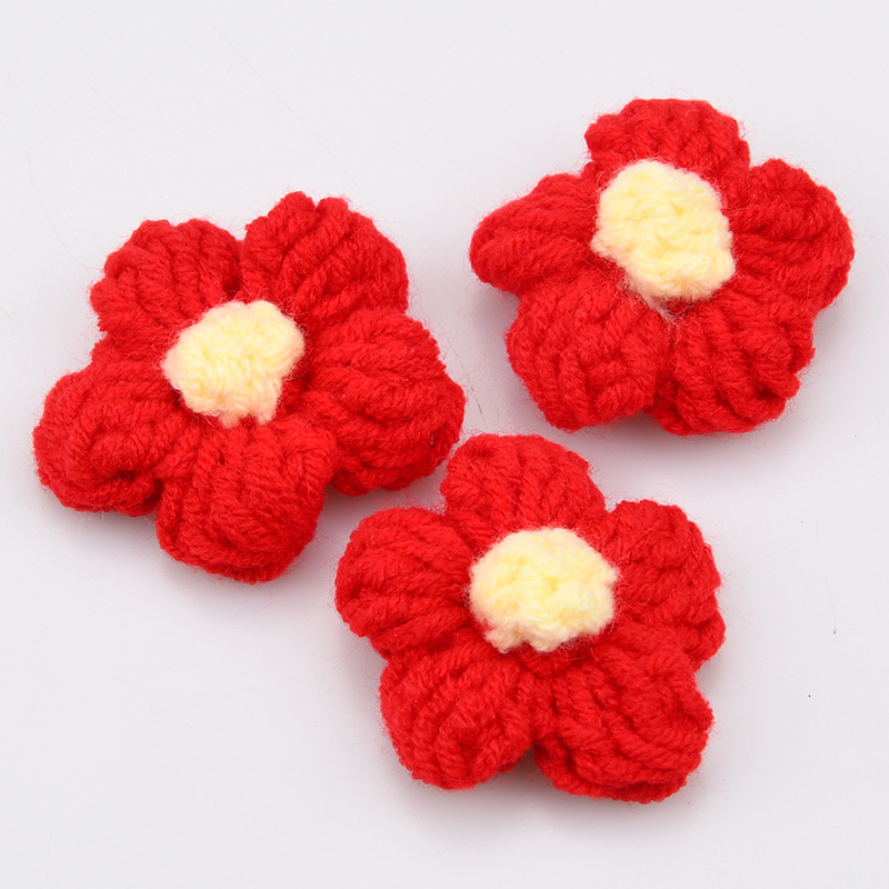Handmade Crochet Five Petal Fl - Embellish Craft ulasan dan harga