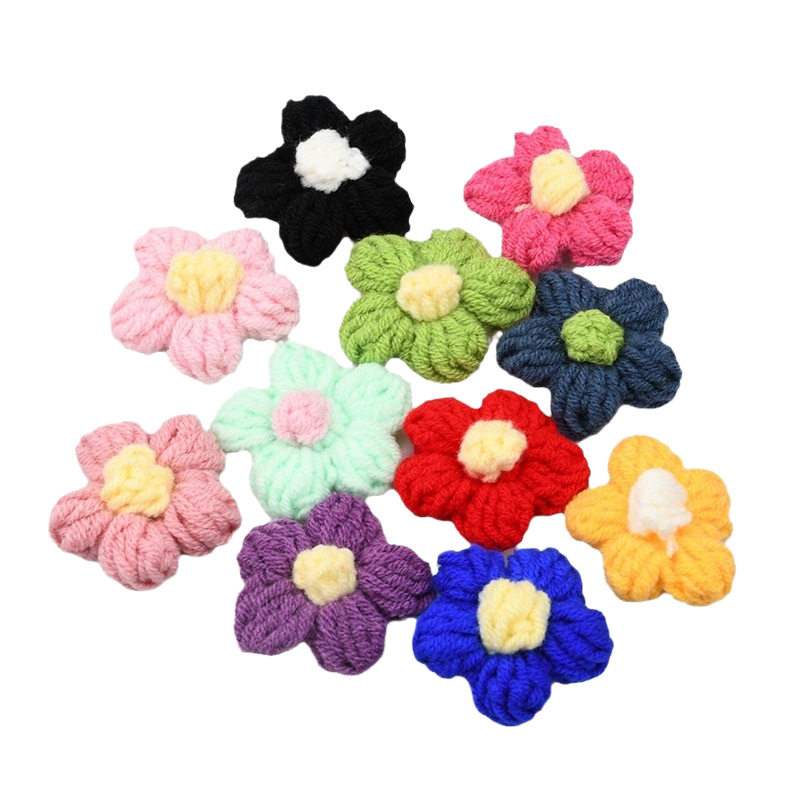 Handmade Crochet Five Petal Fl - Embellish Craft ulasan dan harga