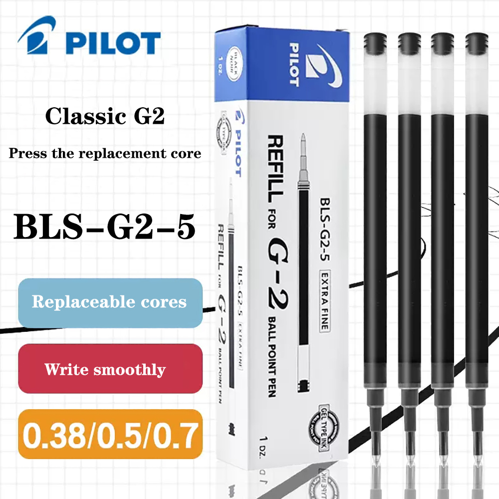 6pcs Japan PILOT Gel Pen Refil - Pilot Pen G2 ulasan dan harga