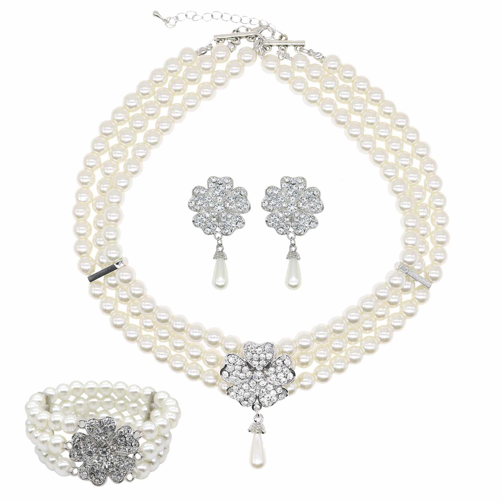 1920s1950s Imitation Pearl Nec - Pearl Trim Chain ulasan dan harga