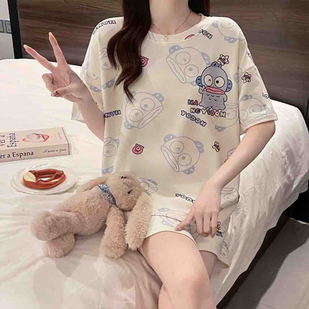 Sanrio Hangyodon 2-Piece Set o - Embellish Knit ulasan dan harga