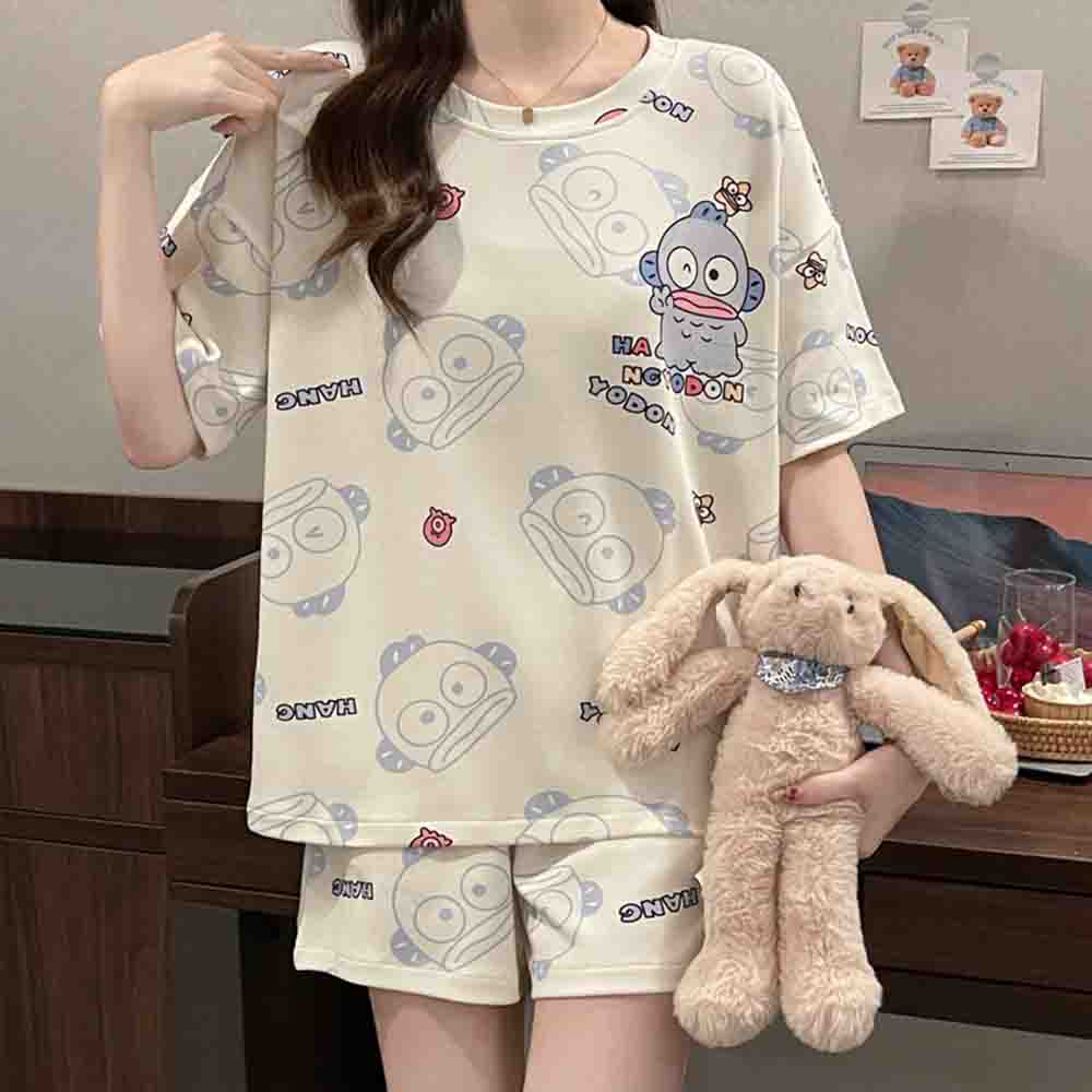 Sanrio Hangyodon 2-Piece Set o - Embellish Knit ulasan dan harga