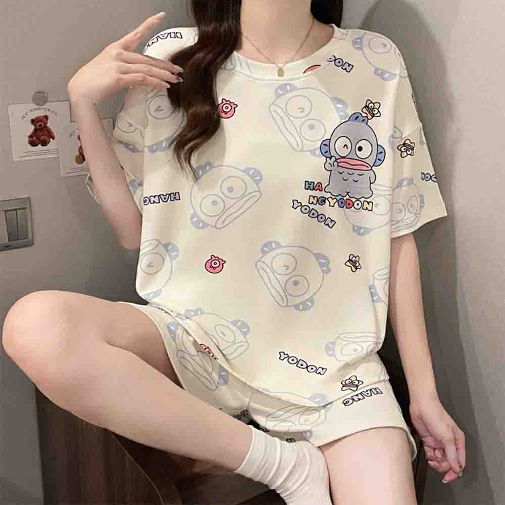 Sanrio Hangyodon 2-Piece Set o - Embellish Knit ulasan dan harga