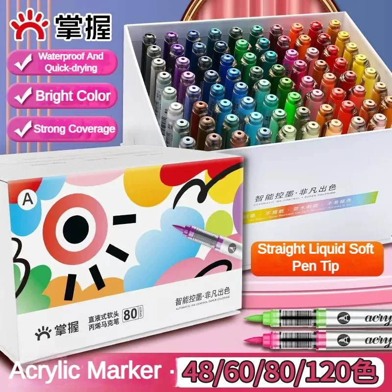 GRASP 120/1 Colors Marker Acry - Copic Marker Sketch ulasan dan harga