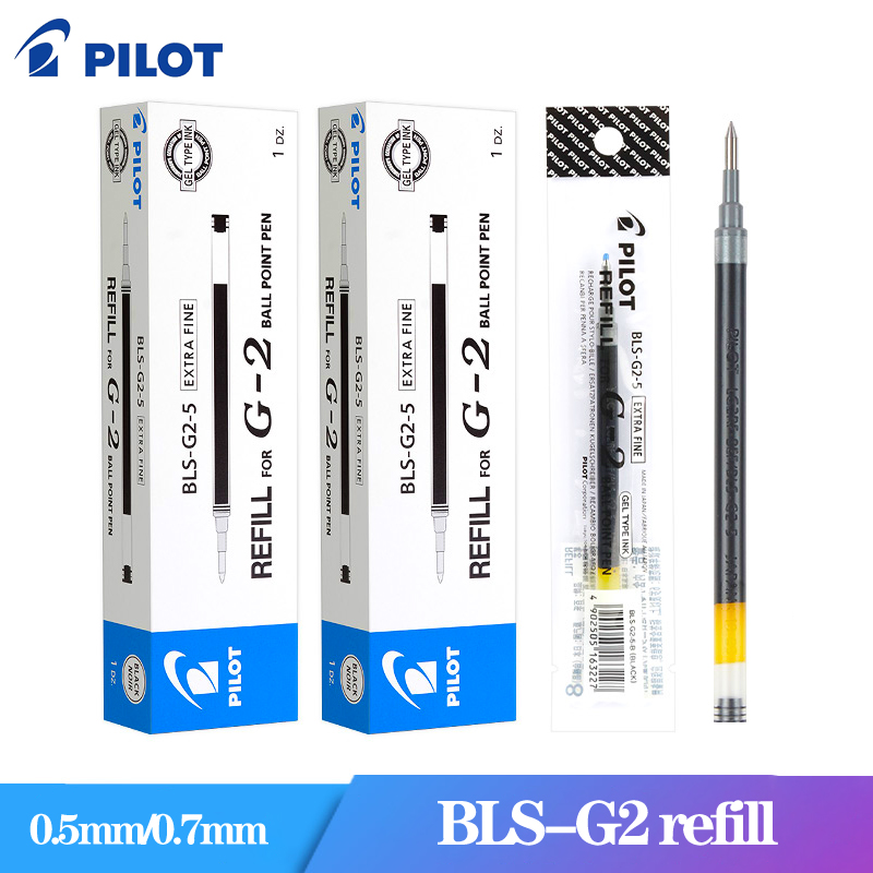 12 Pcs PILOT Refill BLS-G2 for - Pilot Pen G2 ulasan dan harga