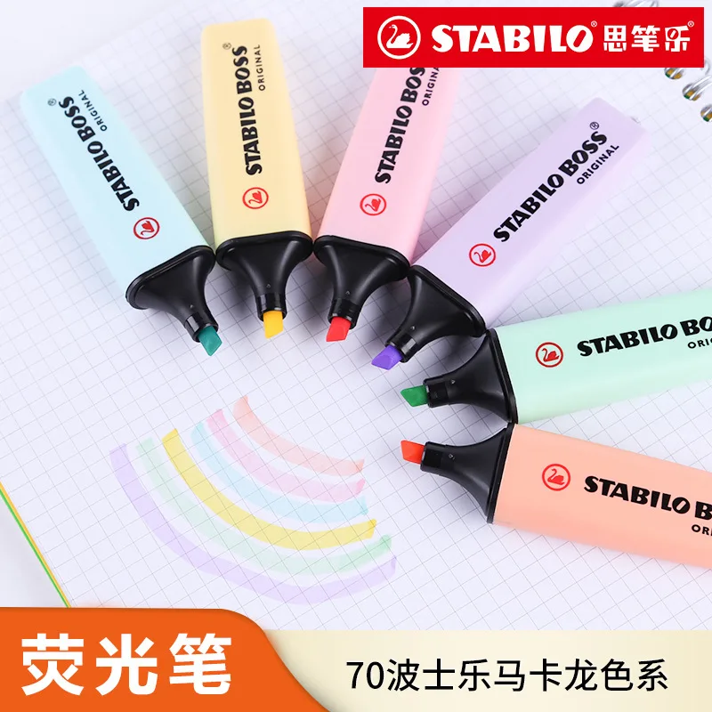 6 Colors STABILO BOSS Macaron  - Stabilo Marker Boss ulasan dan harga
