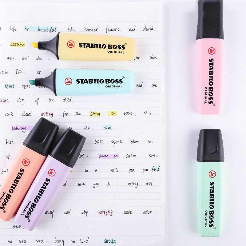 STABILO BOSS ORIGINAL Pastel H - Stabilo Marker Boss ulasan dan harga