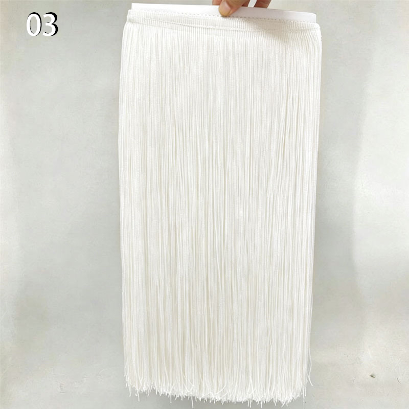 1M 100cm Wide Lace Fringe Trim - Fringe Ribbon Sewing ulasan dan harga