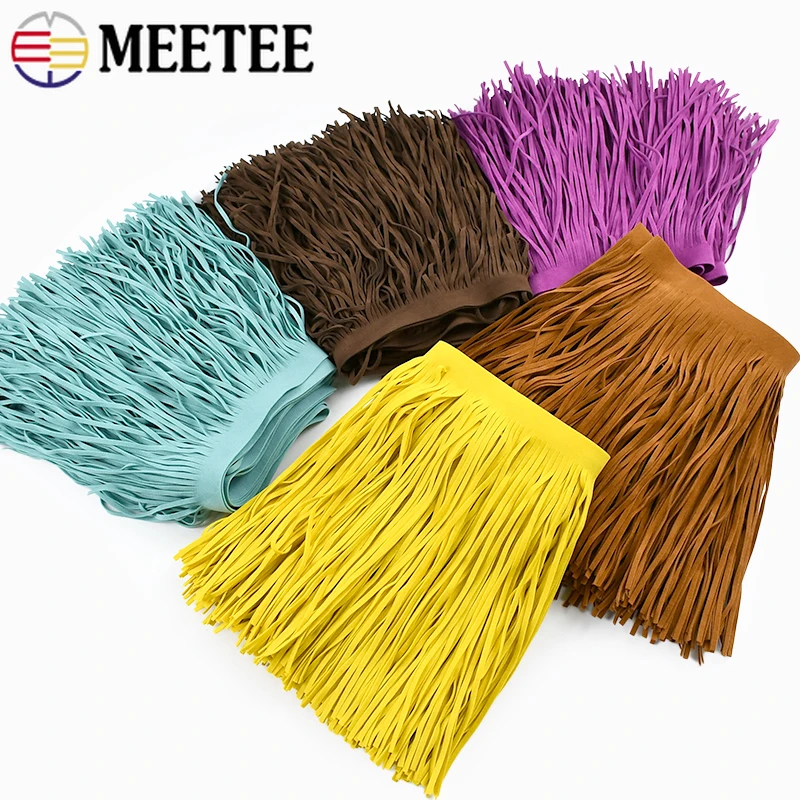 2-5M 15cm Suede Tassel Fringes - Fringe Ribbon Sewing ulasan dan harga