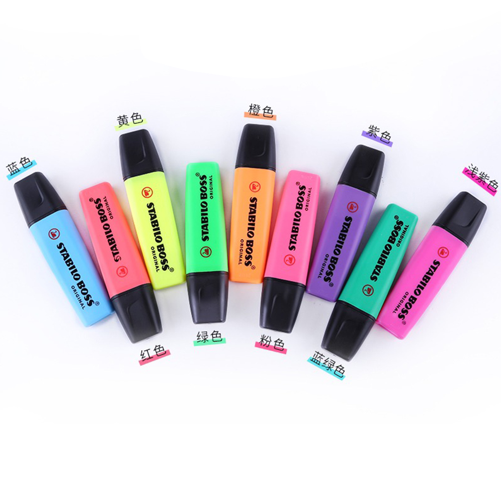 1pcs German Stabilo Highlighte - Stabilo Marker Boss ulasan dan harga