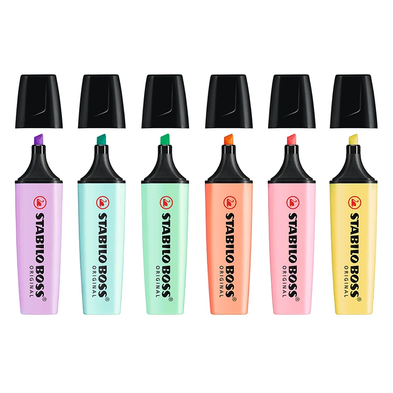 1/6PCS Germany Stabilo BOSS Ma - Stabilo Marker Boss ulasan dan harga