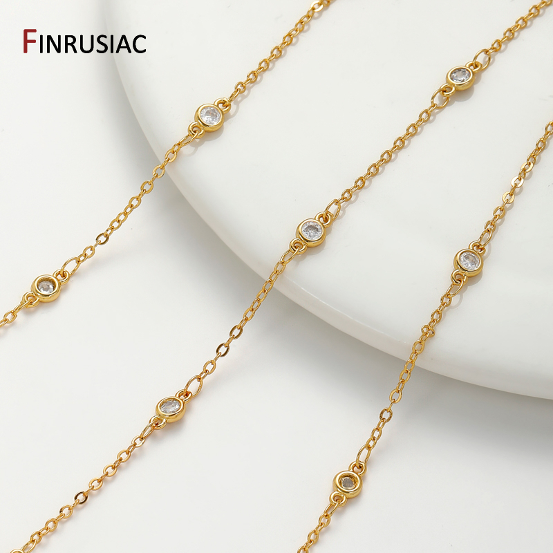 18K Gold Plated Brass Cross Li - Pearl Trim Chain ulasan dan harga