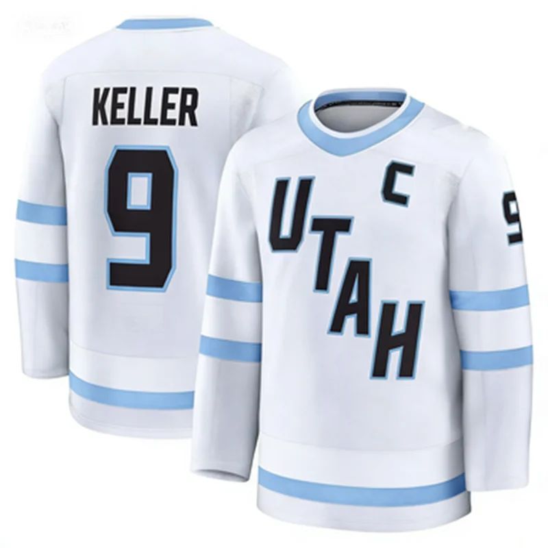 YOUTH ICE HOCKEY JERSEYS WHITE - Embellish Knit ulasan dan harga