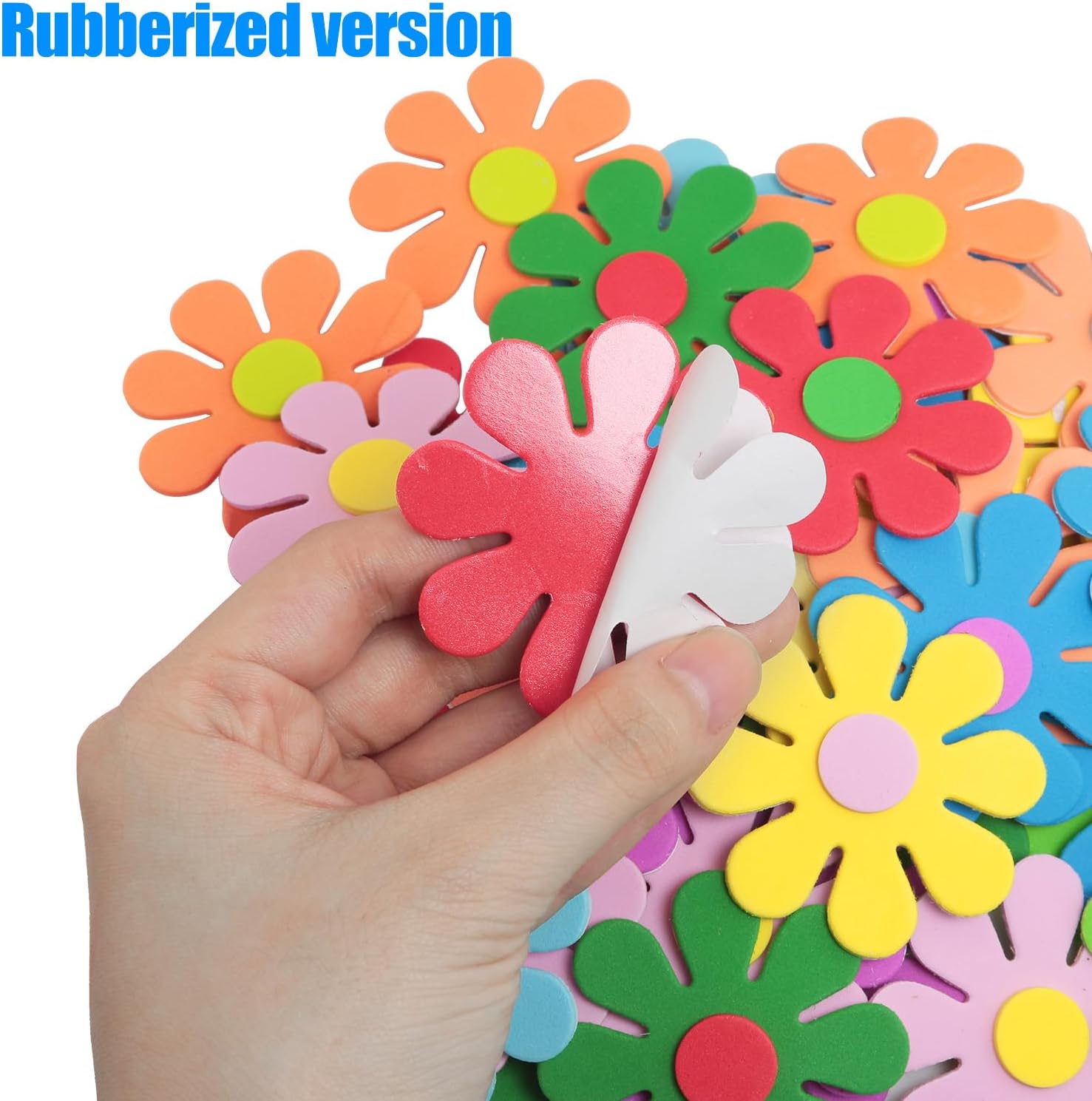 3D flower foam stickers Spring - Embellish Craft ulasan dan harga