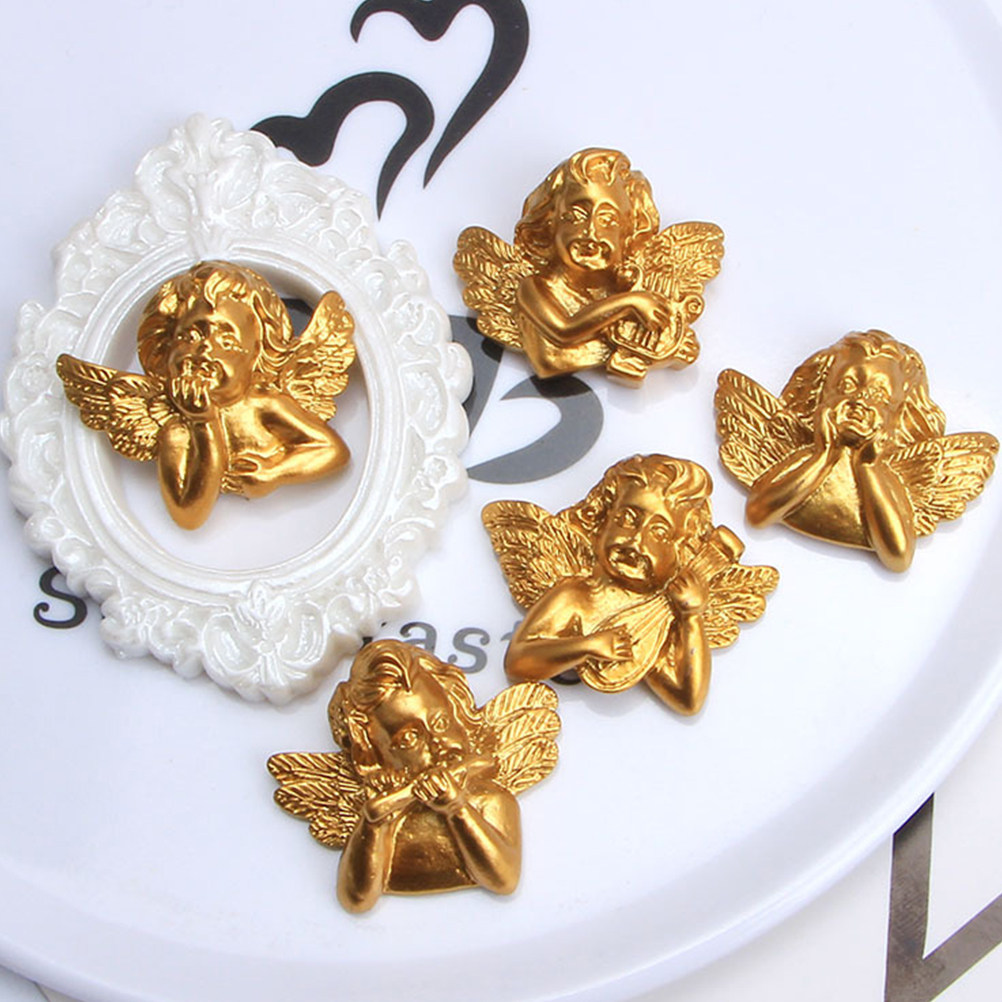 15pcs Resin Angel Accessories  - Embellish Craft ulasan dan harga
