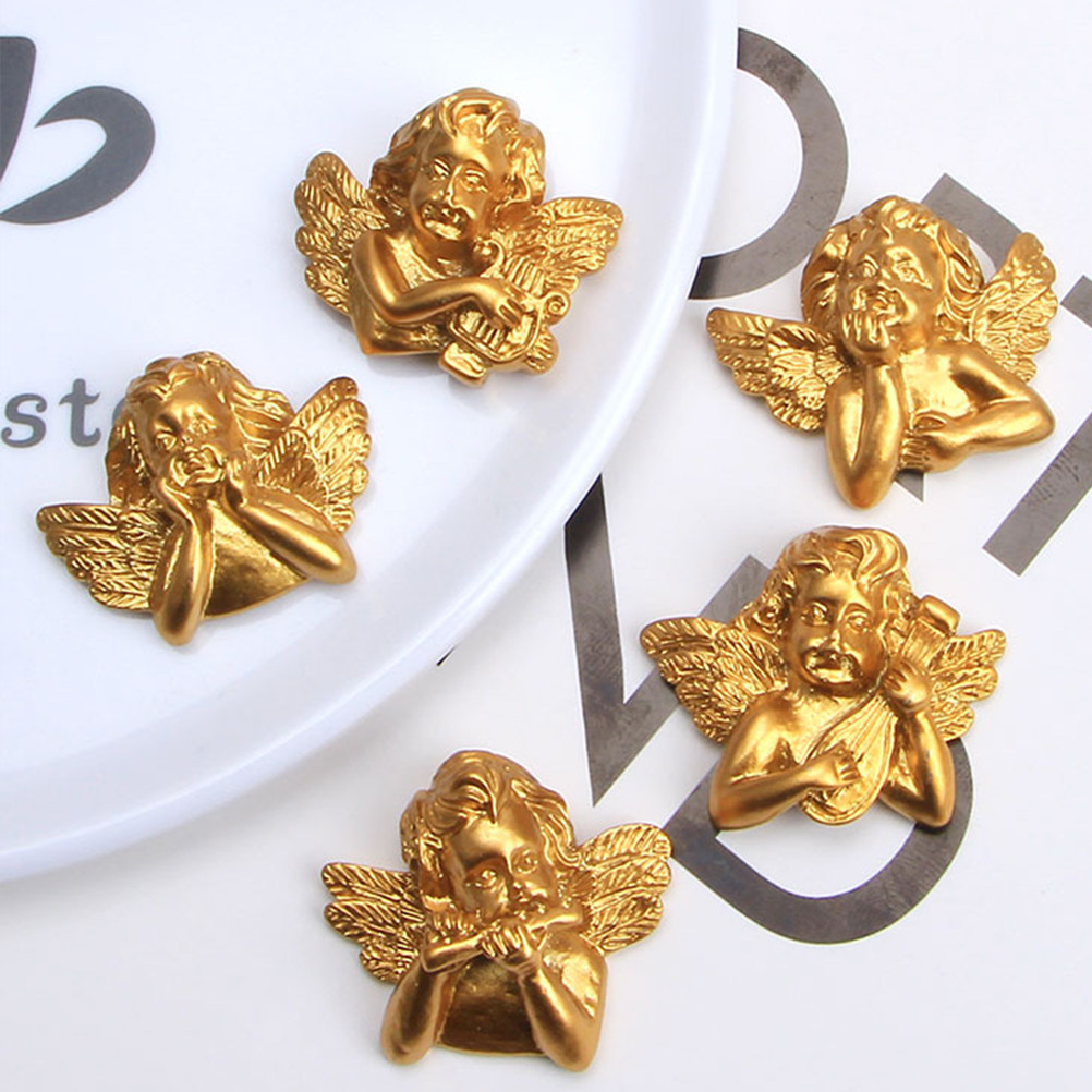 15pcs Resin Angel Accessories  - Embellish Craft ulasan dan harga