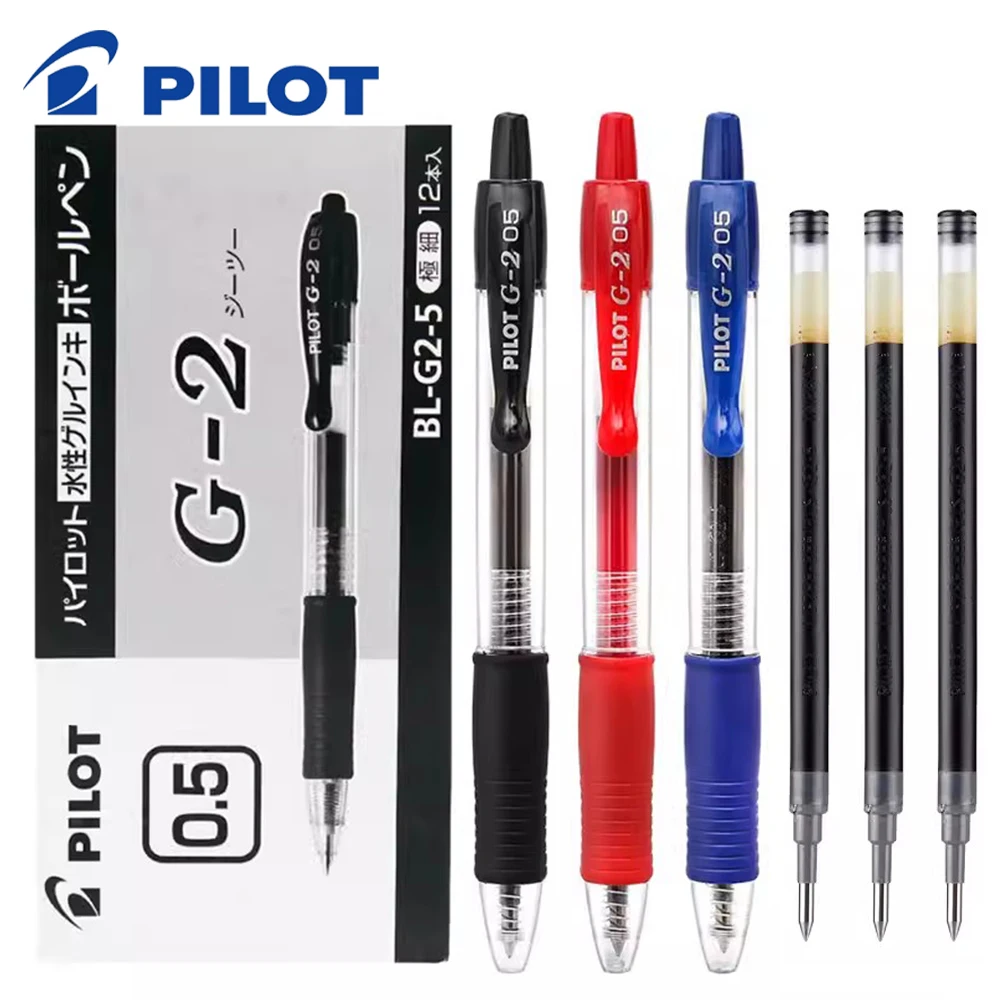 6pcs Japan PILOT 0.5mm Gel Pen - Pilot Pen G2 ulasan dan harga