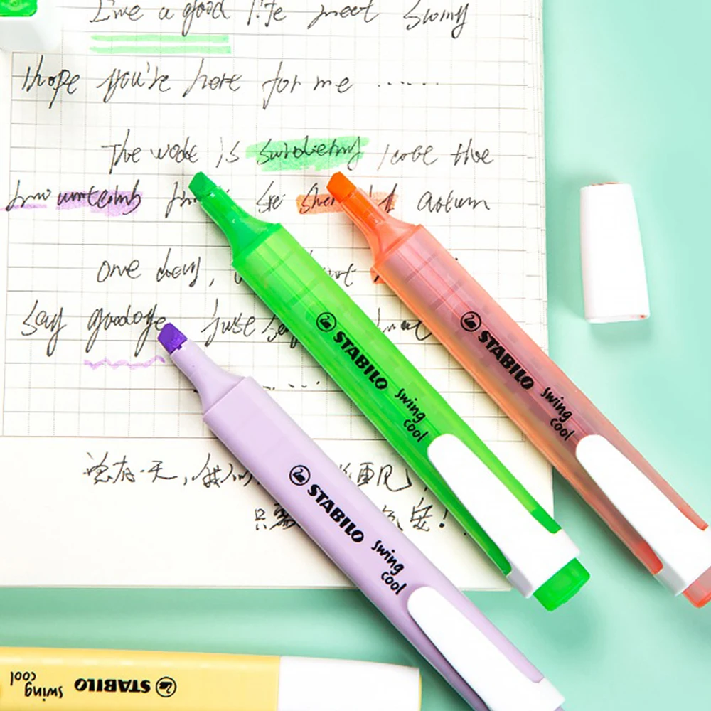 3pcs Stabilo Highlighter Marke - Stabilo Marker Boss ulasan dan harga
