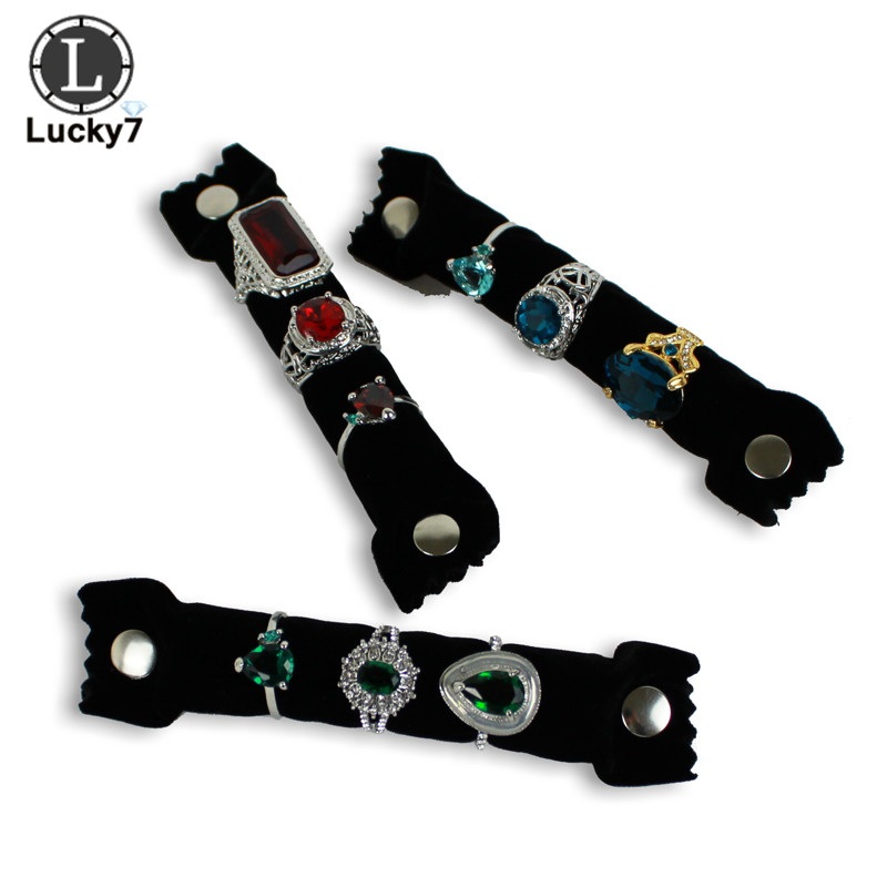 Portable Zipper Velvet Jewelry - Velvet Ribbon Roll ulasan dan harga