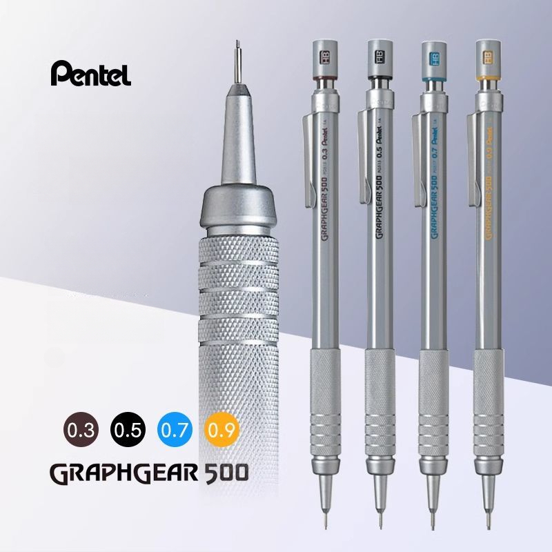 1pc Pentel Graphgear 500 Draft - Pentel Pen Graphgear ulasan dan harga