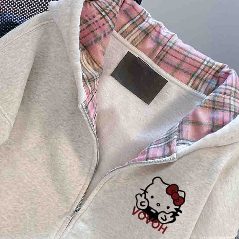 Hello Kitty Women's Hooded Swe - Embellish Knit ulasan dan harga