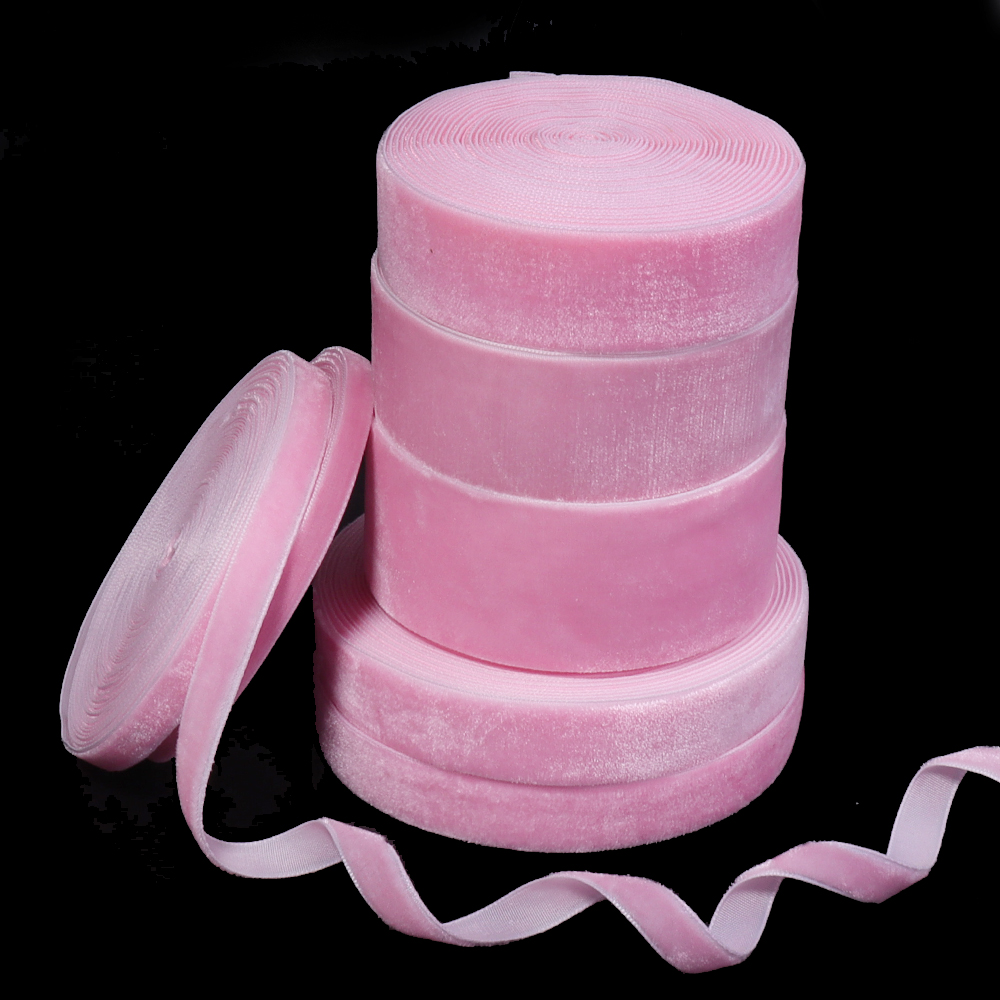 5-10yards/roll Velvet Ribbons  - Velvet Ribbon Roll ulasan dan harga
