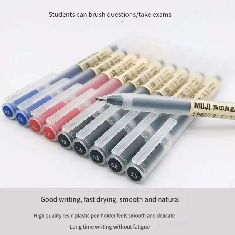 lovely  MUJIs Gel Pen Black/Re - Muji Stationery Gel Pen ulasan dan harga