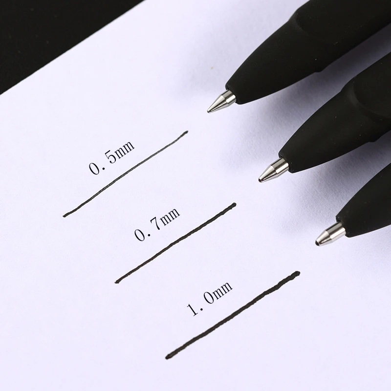 Baoke 0.5/0.7/1.0mm Large Capa - Pentel Pen Energel ulasan dan harga