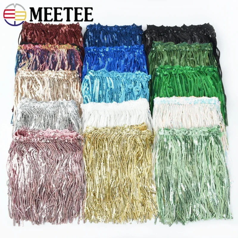 1-5Yard 17cm Latin Dance Fring - Fringe Ribbon Sewing ulasan dan harga