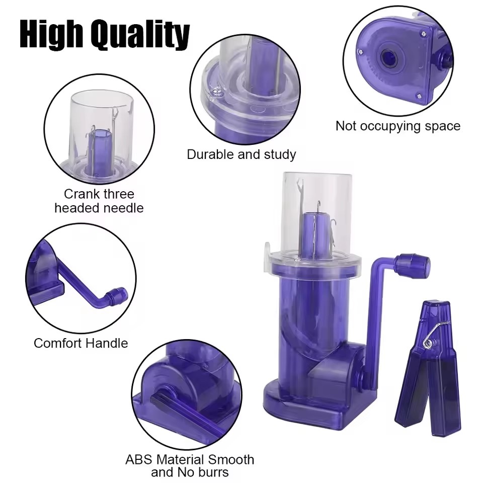 Portable Creative Knitting Mac - Embellish Craft ulasan dan harga