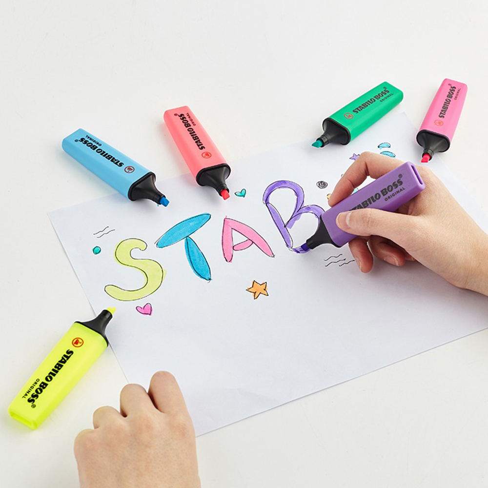 1pcs German Stabilo Highlighte - Stabilo Marker Swing Cool ulasan dan harga