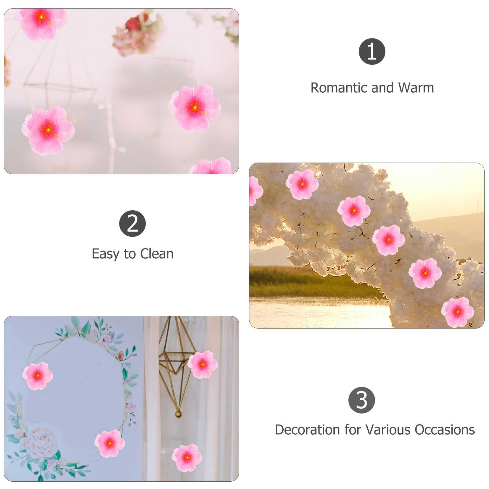 100Pcs Embellishments Fabric C - Embellish Craft ulasan dan harga