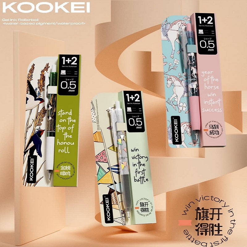 KOOKEI Golden List Success Gel - Pentel Pen Energel ulasan dan harga