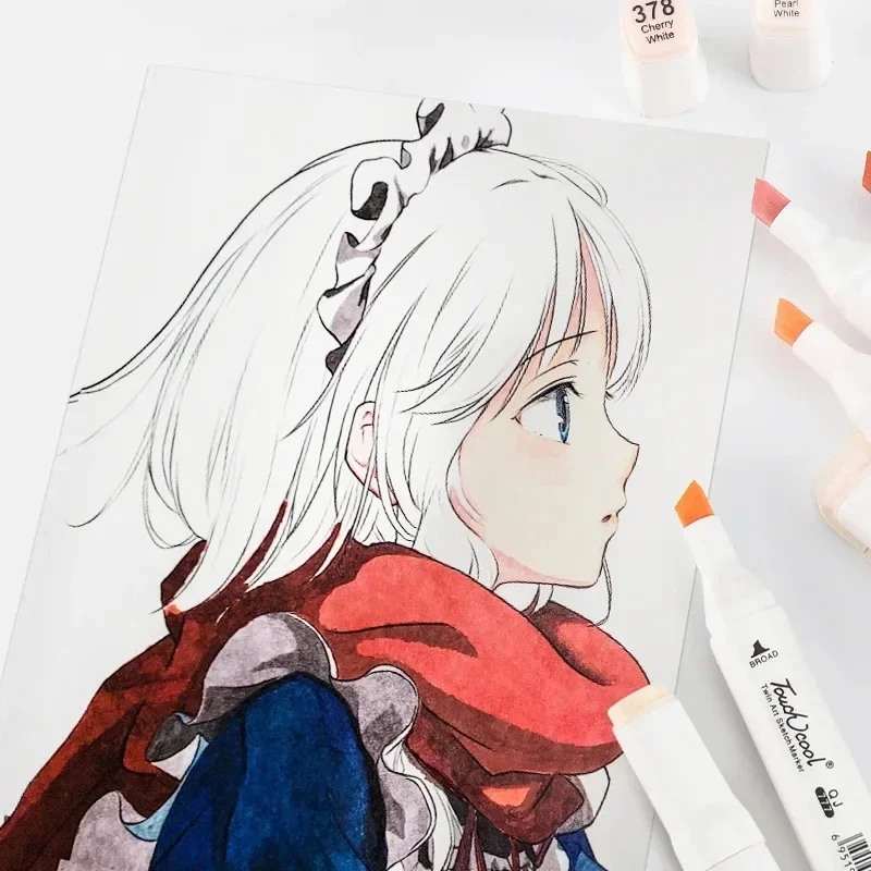 6/12/24/30 Colors Skin Tone Du - Copic Marker Sketch ulasan dan harga