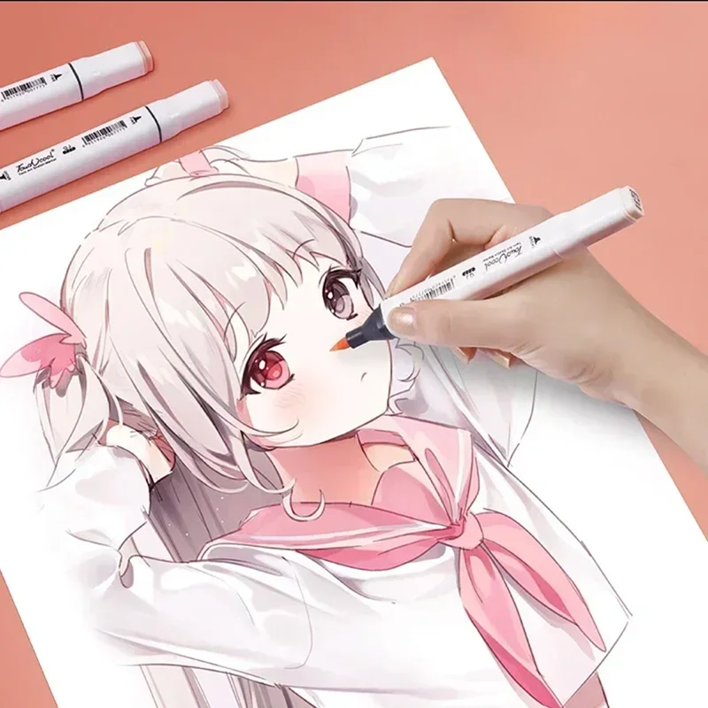 6/12/24/30 Colors Skin Tone Du - Copic Marker Sketch ulasan dan harga
