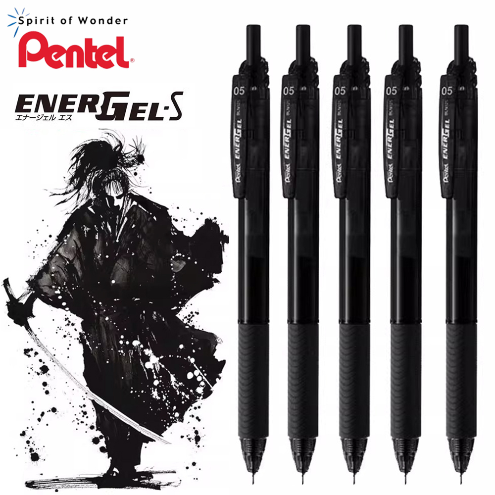 5/10pcs Japan Pentel Gel Pens  - Pentel Pen Energel ulasan dan harga