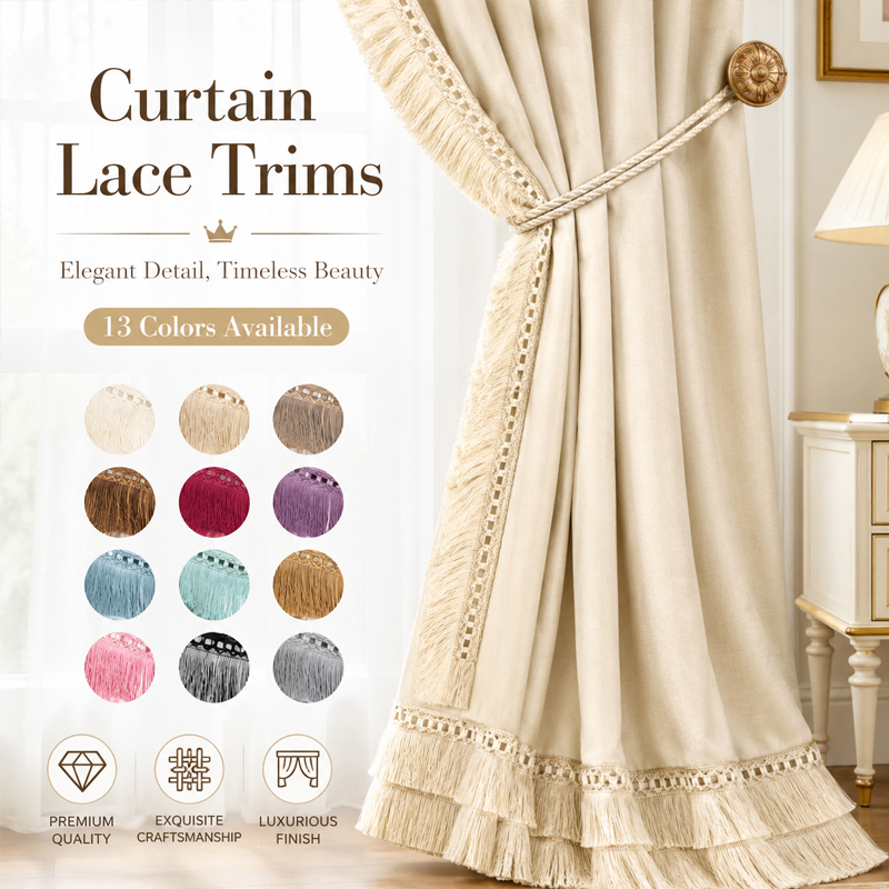 Scalebeard Ethnic Tassel Fring - Fringe Ribbon Sewing ulasan dan harga