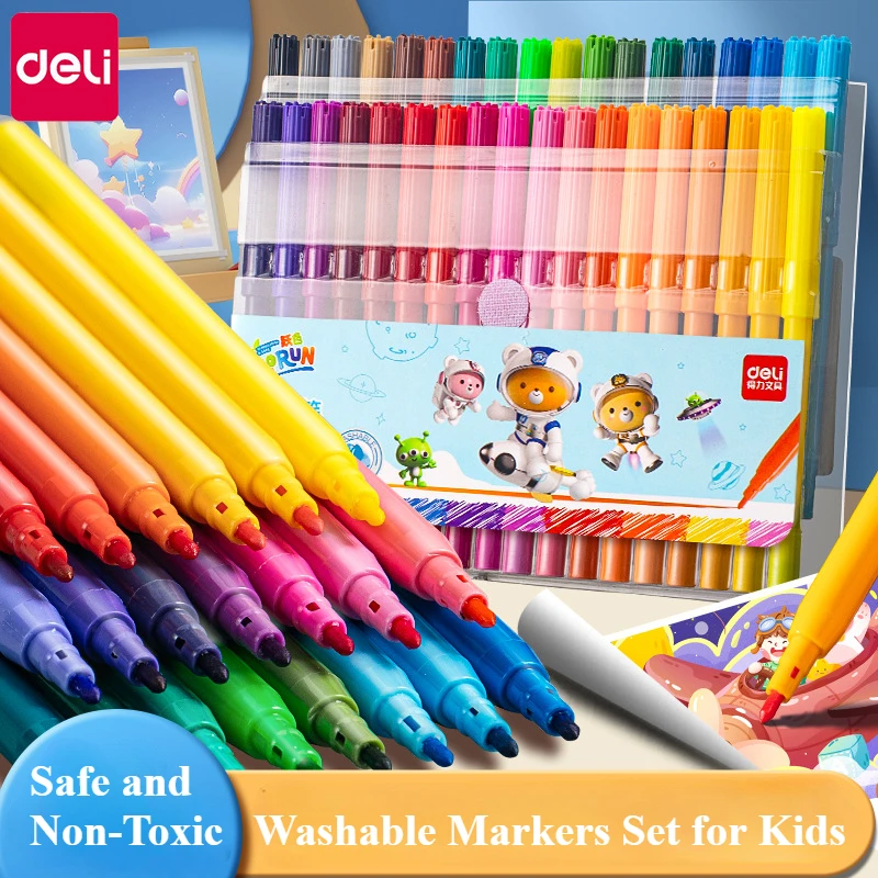 Washable Markers Set for Kids, - Copic Marker Sketch ulasan dan harga