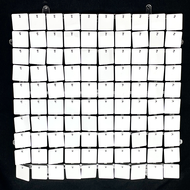 9/12/16/18pcs White Sequin Shi - Sequin Fabric Panel ulasan dan harga