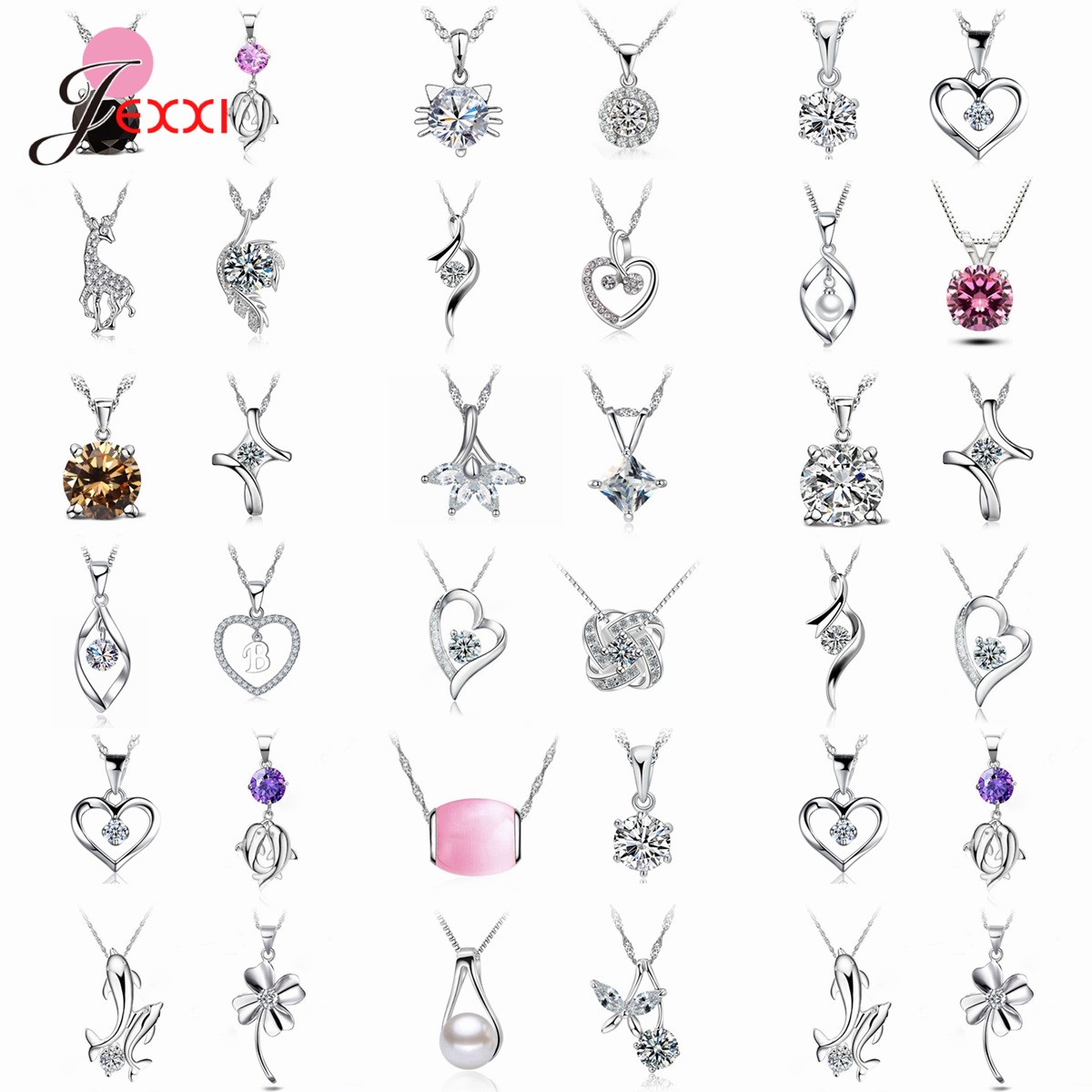 4pcs/Lot 925 Sterling Silver J - Pearl Trim Chain ulasan dan harga