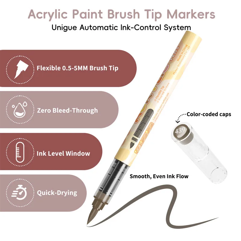 12 Colors Acrylic Markers Soft - Copic Marker Sketch ulasan dan harga