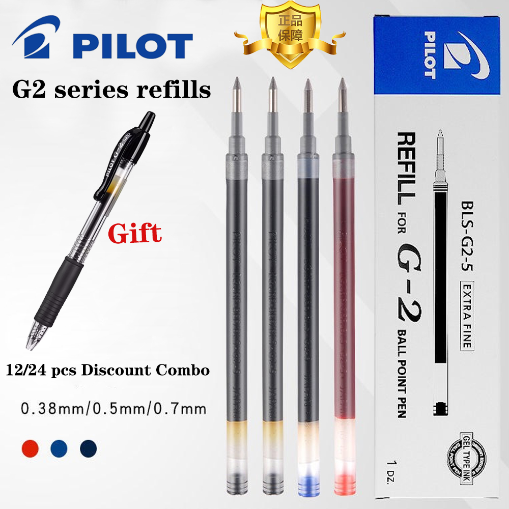 12pcs Japan Original PILOT Gel - Pilot Pen G2 ulasan dan harga