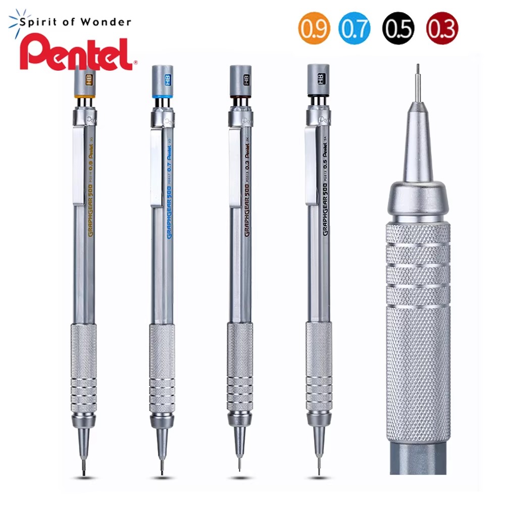 1pc Pentel Graphgear 500 Draft - Pentel Pen Graphgear ulasan dan harga